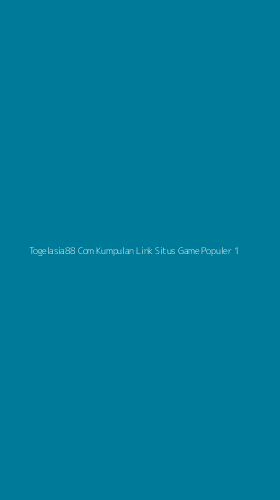 Tampilan Antarmuka Aplikasi Togelasia88 Com Kumpulan Link Situs Game Populer - 1