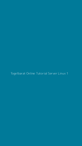 Tampilan Antarmuka Aplikasi Togelbarat Online Tutorial Server Linux - 1