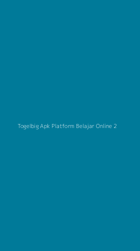 Tampilan Antarmuka Aplikasi Togelbig Apk Platform Belajar Online - 2
