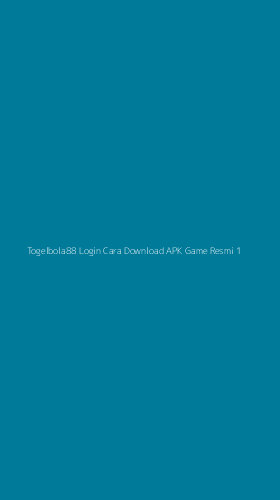 Tampilan Antarmuka Aplikasi Togelbola88 Login Cara Download Apk Game Resmi - 1