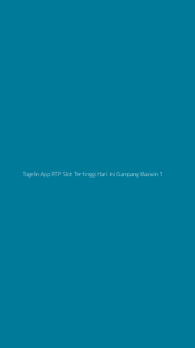 Tampilan Antarmuka Aplikasi Togelin App Rtp Slot Tertinggi Hari Ini Gampang Maxwin - 1