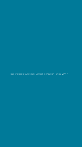 Tampilan Antarmuka Aplikasi Togelindopools Aplikasi Login Slot Gacor Tanpa Vpn - 1