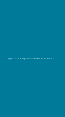 Tampilan Antarmuka Aplikasi Togelindopools App Aplikasi Portal Game Terbaik Android - 4