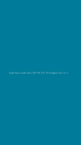 Tampilan Antarmuka Aplikasi Togelmacau Apk Data Sgp Hk Sdy Terlengkap Hari Ini - 2