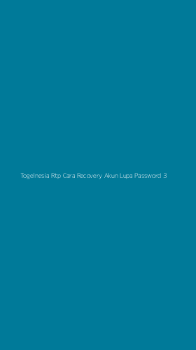 Tampilan Antarmuka Aplikasi Togelnesia Rtp Cara Recovery Akun Lupa Password - 3