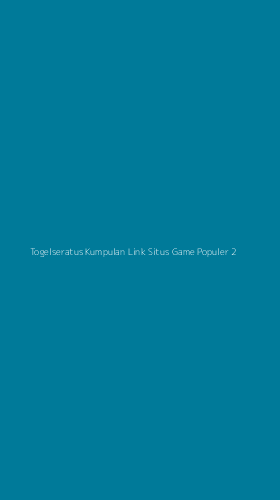 Tampilan Antarmuka Aplikasi Togelseratus Kumpulan Link Situs Game Populer - 2