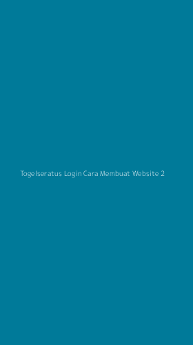 Tampilan Antarmuka Aplikasi Togelseratus Login Cara Membuat Website - 2