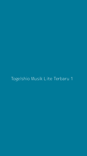 Tampilan Antarmuka Aplikasi Togelshio Musik Lite Terbaru - 1