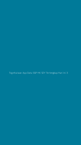 Tampilan Antarmuka Aplikasi Togeltaiwan App Data Sgp Hk Sdy Terlengkap Hari Ini - 3