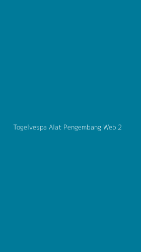 Tampilan Antarmuka Aplikasi Togelvespa Alat Pengembang Web - 2