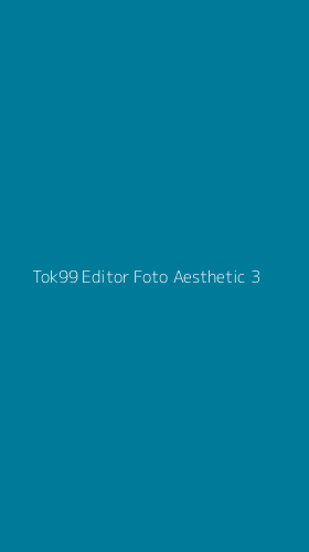 Tampilan Antarmuka Aplikasi Tok99 Editor Foto Aesthetic - 3