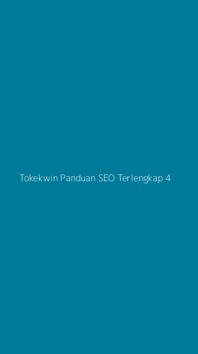 Tampilan Antarmuka Aplikasi Tokekwin Panduan Seo Terlengkap - 4