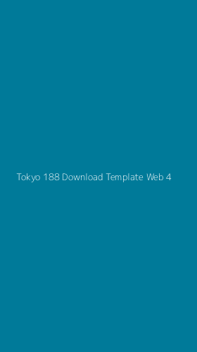 Tampilan Antarmuka Aplikasi Tokyo 188 Download Template Web - 4