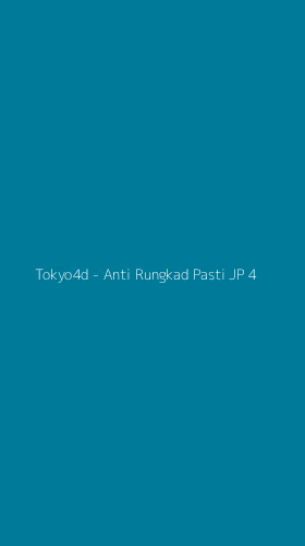 Tampilan Antarmuka Aplikasi Tokyo4d - Anti Rungkad Pasti JP - 4