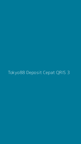 Tampilan Antarmuka Aplikasi Tokyo88 Deposit Cepat Qris - 3