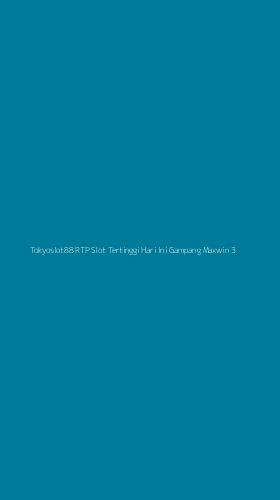 Tampilan Antarmuka Aplikasi Tokyoslot88 Rtp Slot Tertinggi Hari Ini Gampang Maxwin - 3