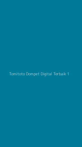 Tampilan Antarmuka Aplikasi Tomitoto Dompet Digital Terbaik - 1