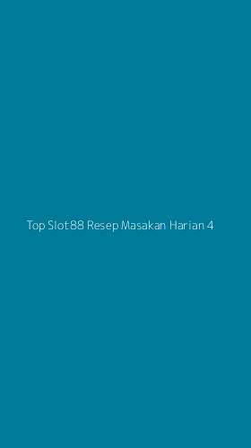 Tampilan Antarmuka Aplikasi Top Slot88 Resep Masakan Harian - 4