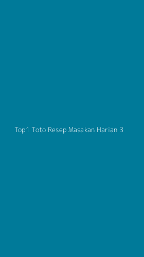 Tampilan Antarmuka Aplikasi Top1 Toto Resep Masakan Harian - 3