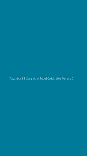 Tampilan Antarmuka Aplikasi Topanbos88 Cara Main Togel Colok Jitu Pemula - 2