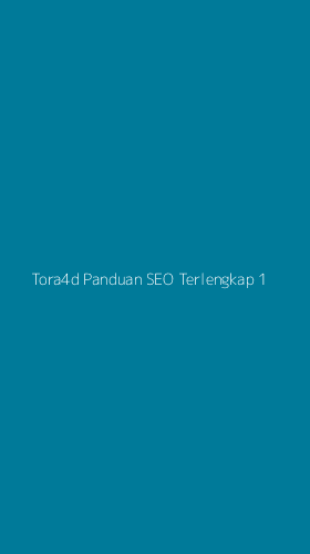 Tampilan Antarmuka Aplikasi Tora4d Panduan Seo Terlengkap - 1