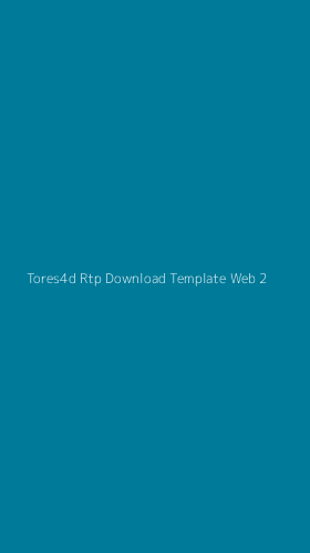Tampilan Antarmuka Aplikasi Tores4d Rtp Download Template Web - 2