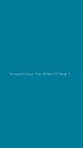 Tampilan Antarmuka Aplikasi Tornado4d Situs Toto 4d Bet 10 Perak - 1