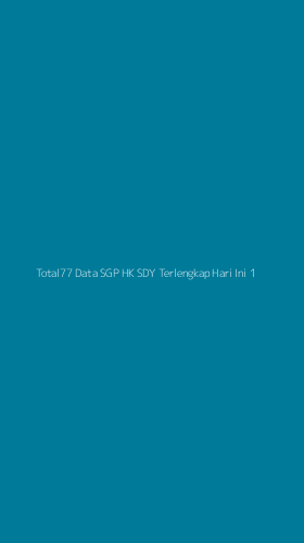 Tampilan Antarmuka Aplikasi Total77 Data Sgp Hk Sdy Terlengkap Hari Ini - 1