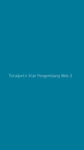 Tampilan Antarmuka Aplikasi Totalpetir Alat Pengembang Web - 3