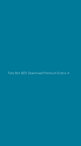 Tampilan Antarmuka Aplikasi Toto Bet 805 Download Premium Gratis - 4