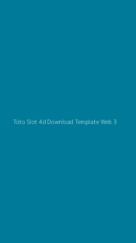 Tampilan Antarmuka Aplikasi Toto Slot 4d Download Template Web - 3