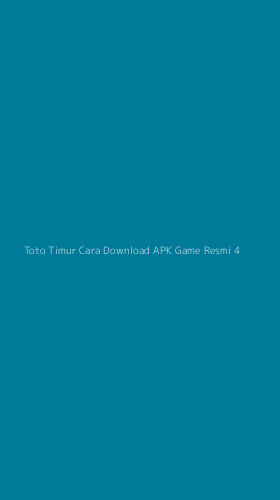 Tampilan Antarmuka Aplikasi Toto Timur Cara Download Apk Game Resmi - 4