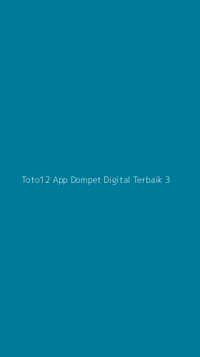 Tampilan Antarmuka Aplikasi Toto12 App Dompet Digital Terbaik - 3