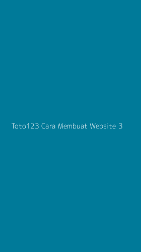Tampilan Antarmuka Aplikasi Toto123 Cara Membuat Website - 3