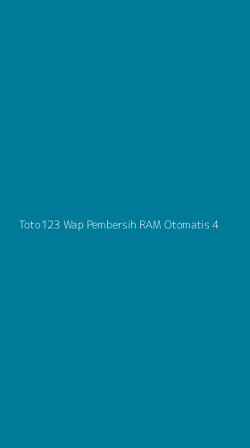 Tampilan Antarmuka Aplikasi Toto123 Wap Pembersih Ram Otomatis - 4