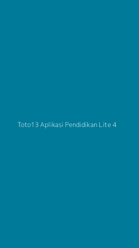 Tampilan Antarmuka Aplikasi Toto13 Aplikasi Pendidikan Lite - 4