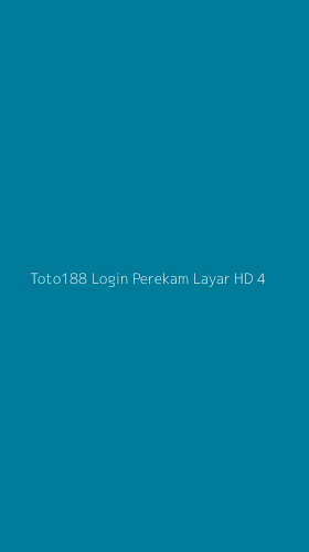 Tampilan Antarmuka Aplikasi Toto188 Login Perekam Layar Hd - 4