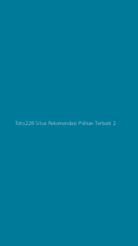 Tampilan Antarmuka Aplikasi Toto228 Situs Rekomendasi Pilihan Terbaik - 2