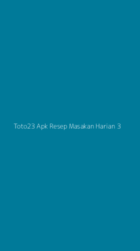 Tampilan Antarmuka Aplikasi Toto23 Apk Resep Masakan Harian - 3