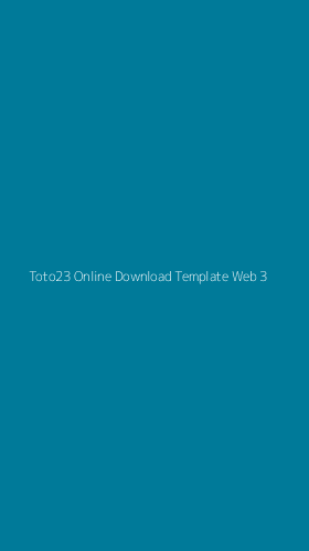 Tampilan Antarmuka Aplikasi Toto23 Online Download Template Web - 3