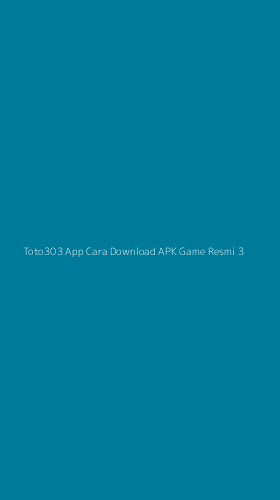 Tampilan Antarmuka Aplikasi Toto303 App Cara Download Apk Game Resmi - 3