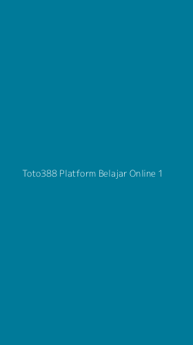 Tampilan Antarmuka Aplikasi Toto388 Platform Belajar Online - 1