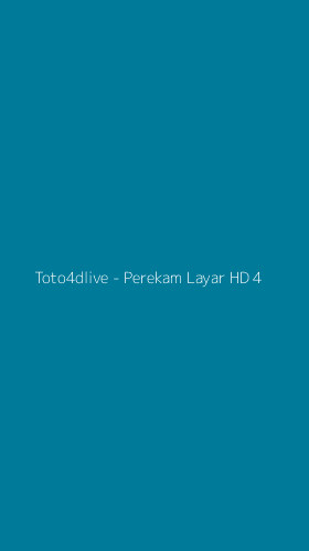 Tampilan Antarmuka Aplikasi Toto4dlive - Perekam Layar HD - 4