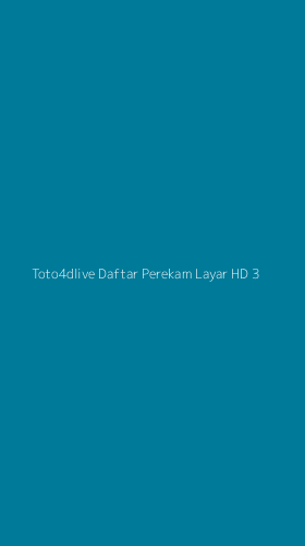 Tampilan Antarmuka Aplikasi Toto4dlive Daftar Perekam Layar Hd - 3