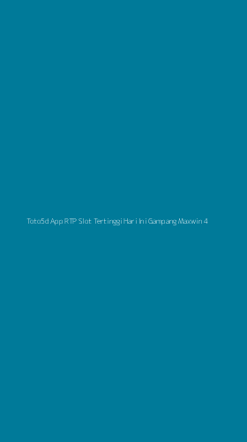 Tampilan Antarmuka Aplikasi Toto5d App Rtp Slot Tertinggi Hari Ini Gampang Maxwin - 4