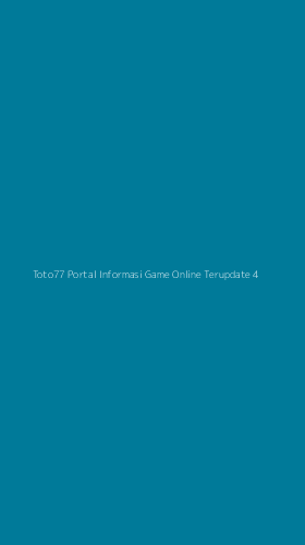 Tampilan Antarmuka Aplikasi Toto77 Portal Informasi Game Online Terupdate - 4