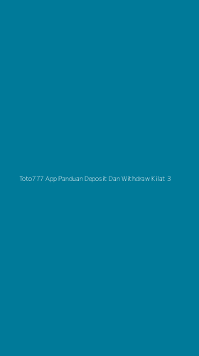 Tampilan Antarmuka Aplikasi Toto777 App Panduan Deposit Dan Withdraw Kilat - 3