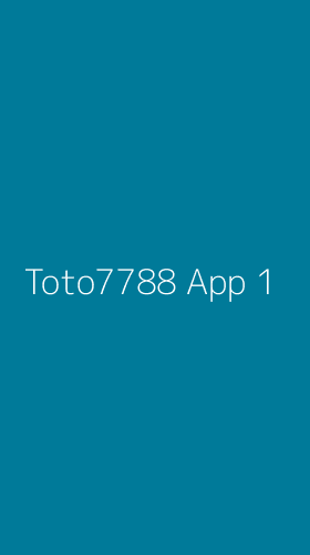 Tampilan Antarmuka Aplikasi Toto7788 App - 1