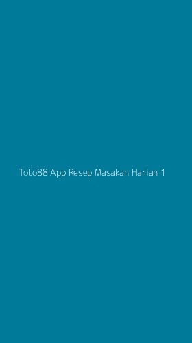 Tampilan Antarmuka Aplikasi Toto88 App Resep Masakan Harian - 1