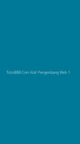 Tampilan Antarmuka Aplikasi Toto888 Com Alat Pengembang Web - 1